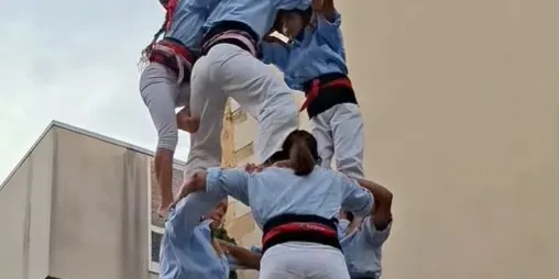 Els Nois de la Torre fan castells de 6 a Vila-seca
