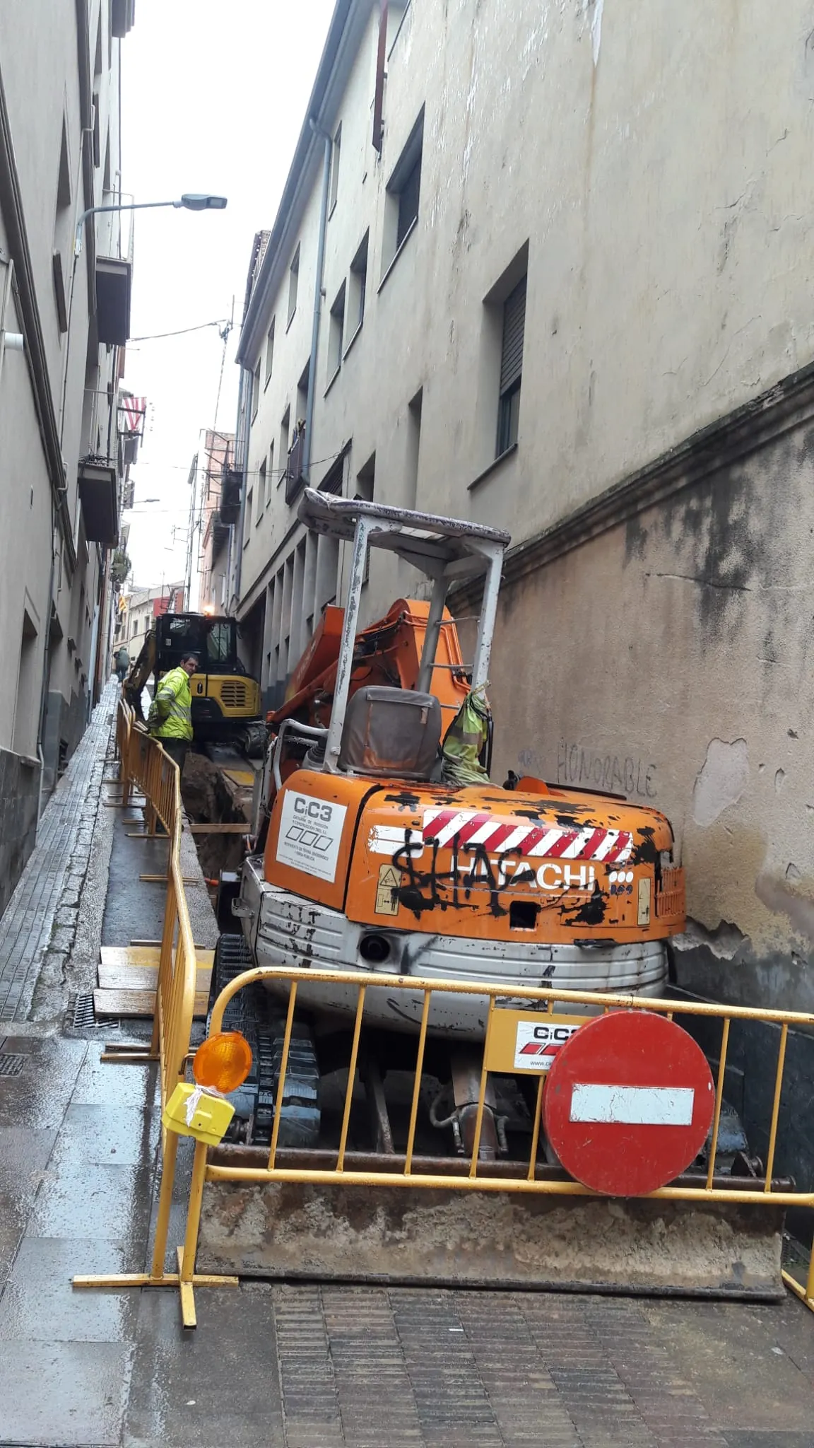 Ja han començat les tasques de renovació del clavegueram