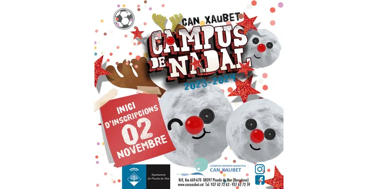 Can Xaubet ja fa inscripcions pel Campus de Nadal