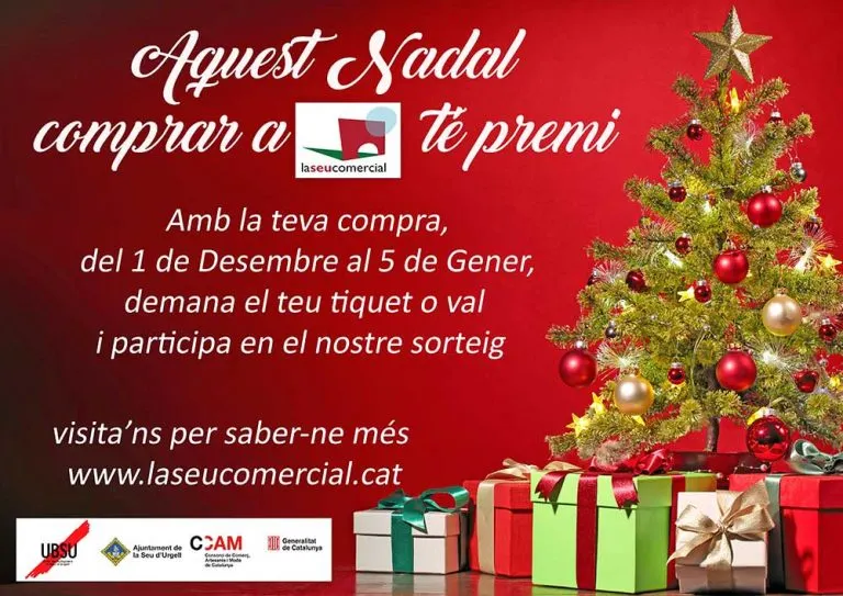 La Seu Comercial sorteja vals de compra per la campanya de Nadal