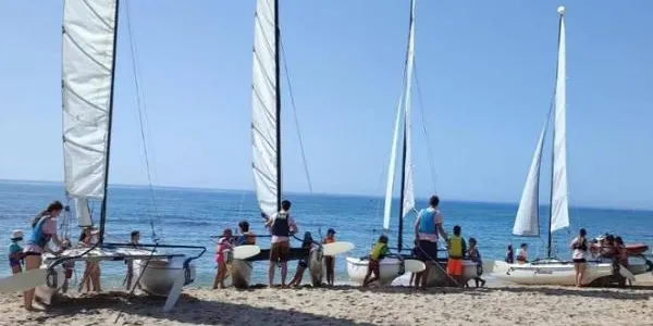 Comença el Campus de Vela Infantil del CM Torredembarra