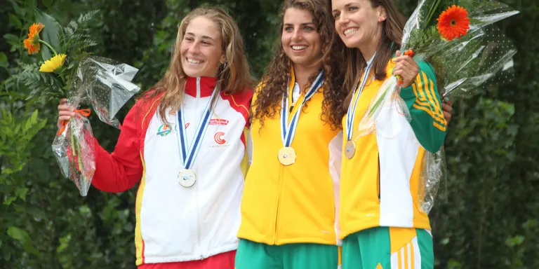 Triomfs de Maialen Chourraut i Samuel Hernanz i plata de Núria Vilarrubla a la Copa del Món al Parc del Segre