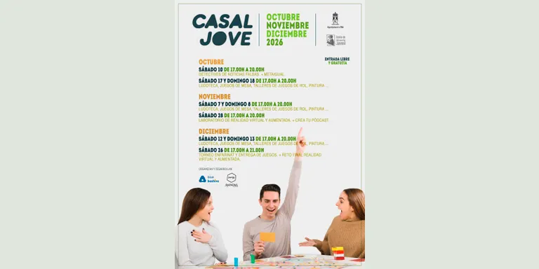 La Asociación Blue Beehive y la Asociación Aminoäel ofrecerán actividades en el Casal Jove de Ibi hasta diciembre