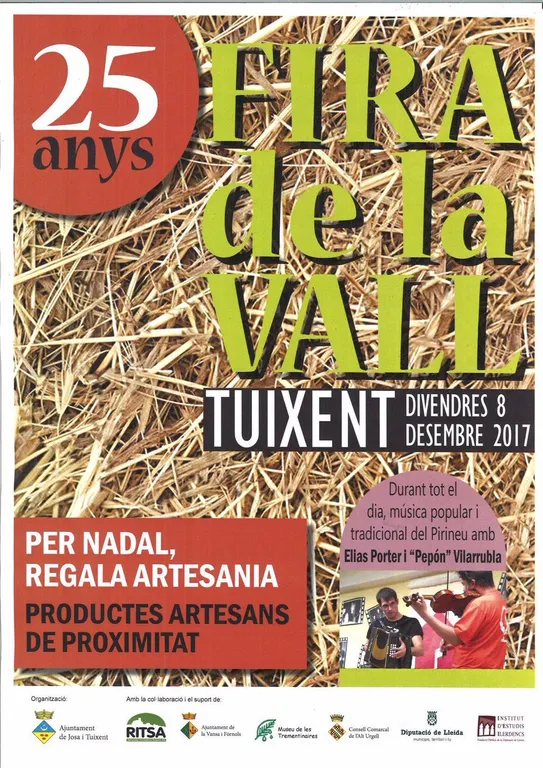 Tuixent celebra el 25è aniversari de la Fira de la Vall