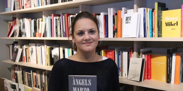 L’escriptora calderina Àngels Marzo publica ‘El rastre nival’, el seu quart llibre