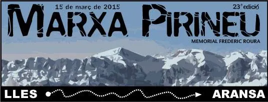 Marxa Pirineu 2015 - Logo