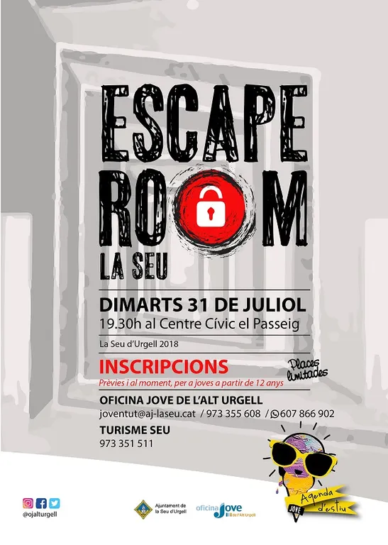 'Escape Room' per a joves a la Seu