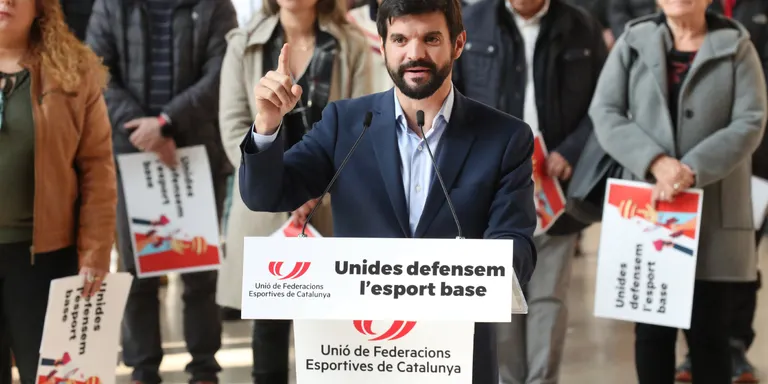 La UFEC demana la implicació d’Aragonès per aturar la nova llei estatal de l’esport