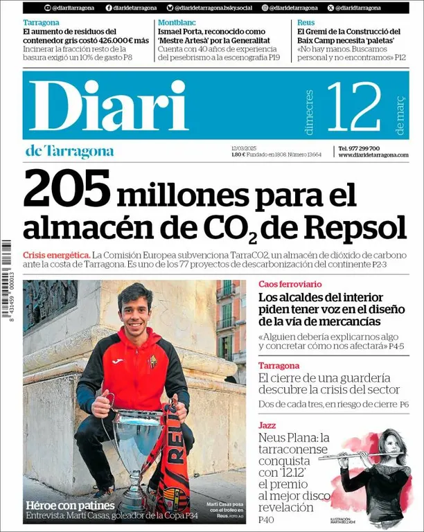 Cop d'ull als diaris d'aquest dimecres 12 de març