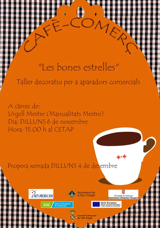 Taller a la Seu per decorar aparadors comercials