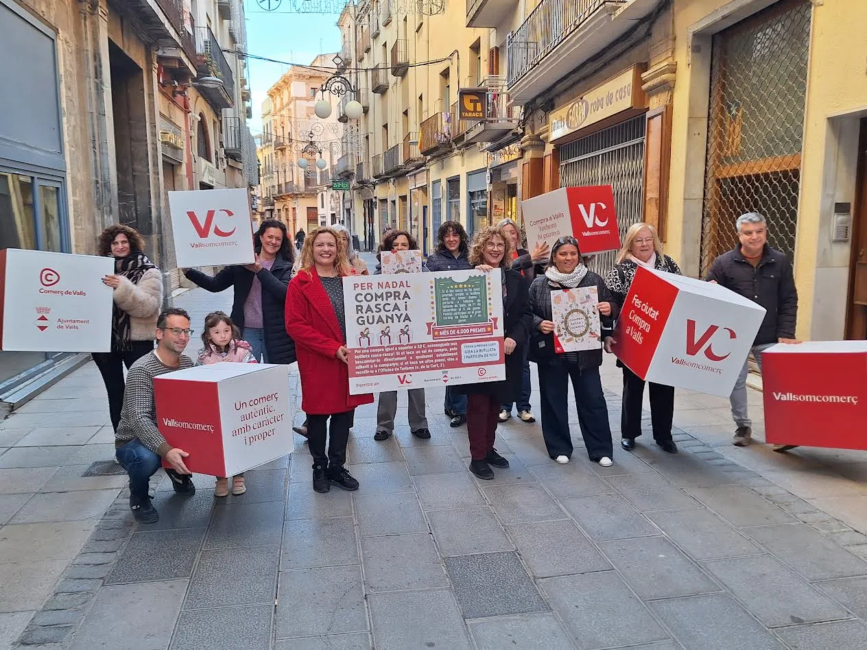 La campanya de Nadal torna als comerços de Valls