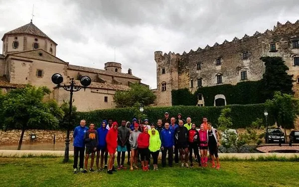 Foto: Atletes d'Altafulla