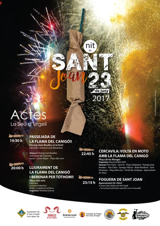 La Seu d'Urgell ho té tot a punt per celebrar la Nit de Sant Joan