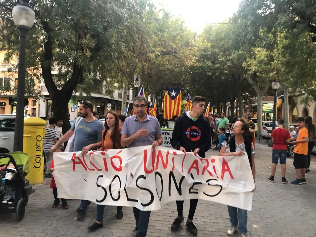 Acció Unitària del Solsonès emplaça la ciutadania a sortir al carrer quan es faci pública la sentència del judici de l'1-O