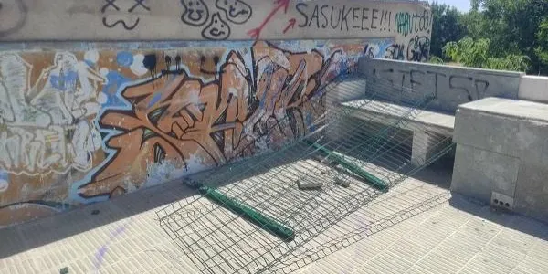 Continua el vandalisme al camp de futbol d'Altafulla