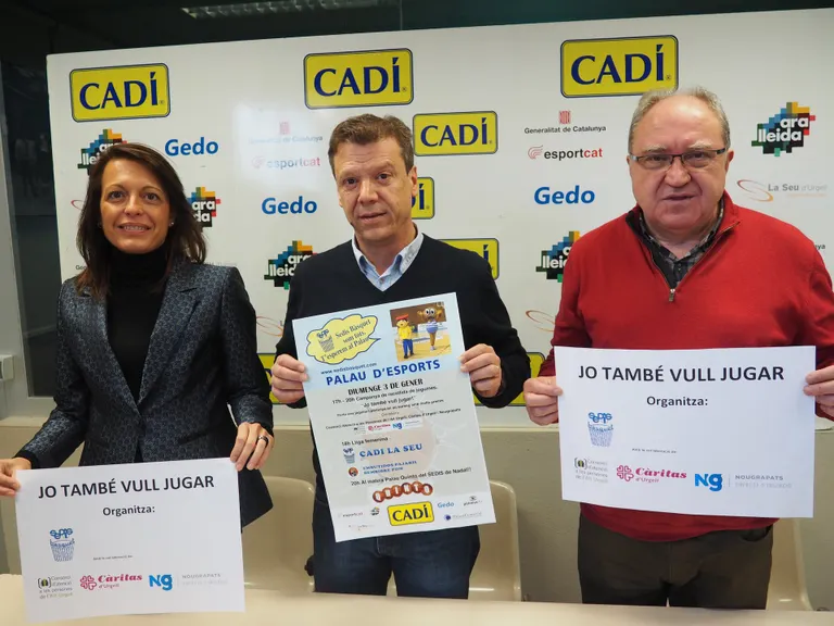 El Sedis Bàsquet estrena una campanya de recollida de joguines
