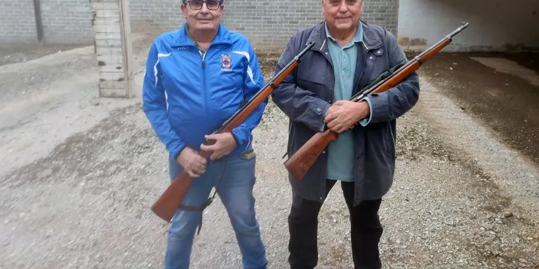 Els tiradors José María García i Rafael García obtenen dos grans resultats al Campionat de carrabina de Lleida