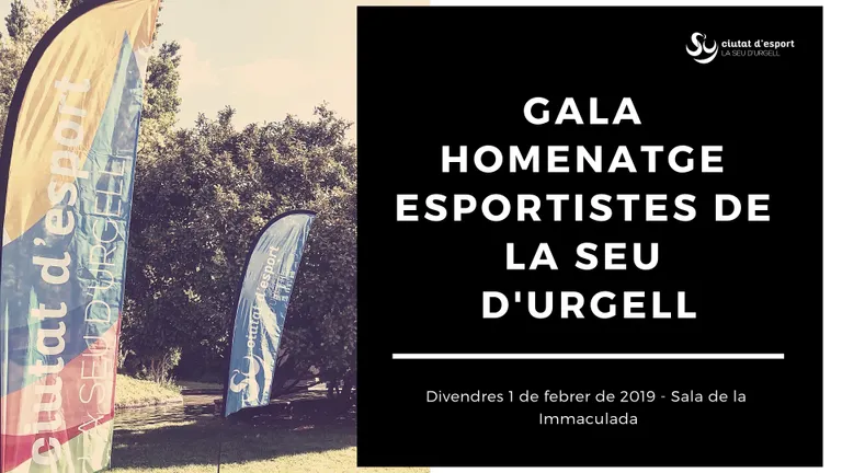 Nova gala de reconeixement als esportistes de la Seu