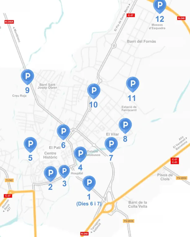 S’amplien les zones d’aparcament de cara a la Firagost