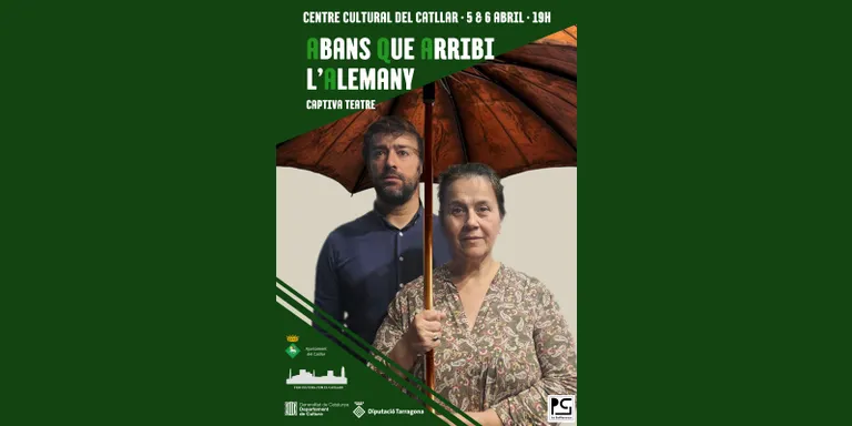 'Abans que arribi l'Alemany' i ‘Nit de Bledes’, propostes teatrals d'aquest cap de setmana al Baix Gaià
