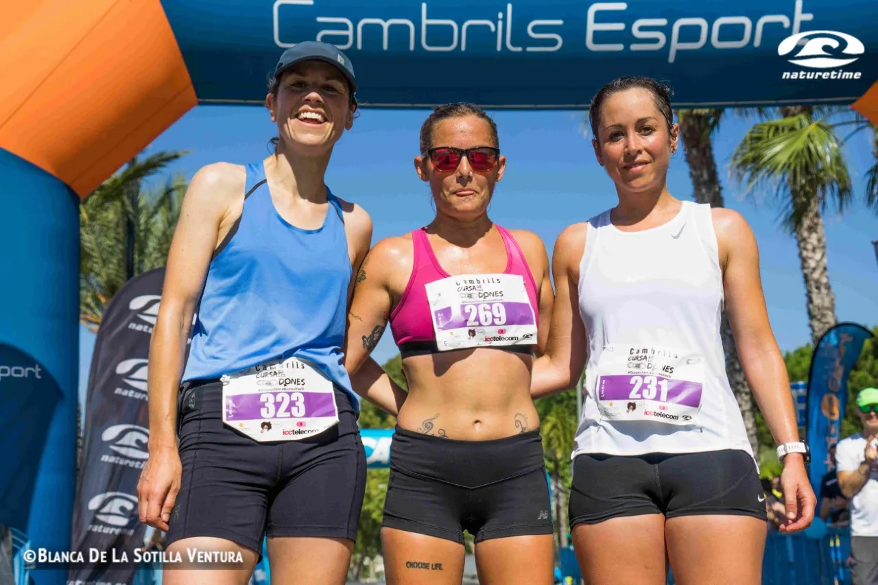 Gran èxit de participació a la Cursa de les Dones amb més de 500 esportistes