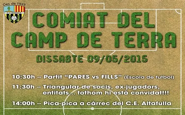 Altafulla acomiada el camp de terra de l’Estadi Municipal Joan Pijuan