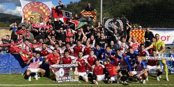 El Nàstic suma la primera victòria del curs davant l’Amorebieta amb un gol de penal en el temps afegit (0-1)