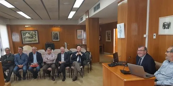 Els alcaldes del Pacte de Berà s'han reunit aquest dimecres amb la direcció de la Xarxa Sanitària Santa Tecla