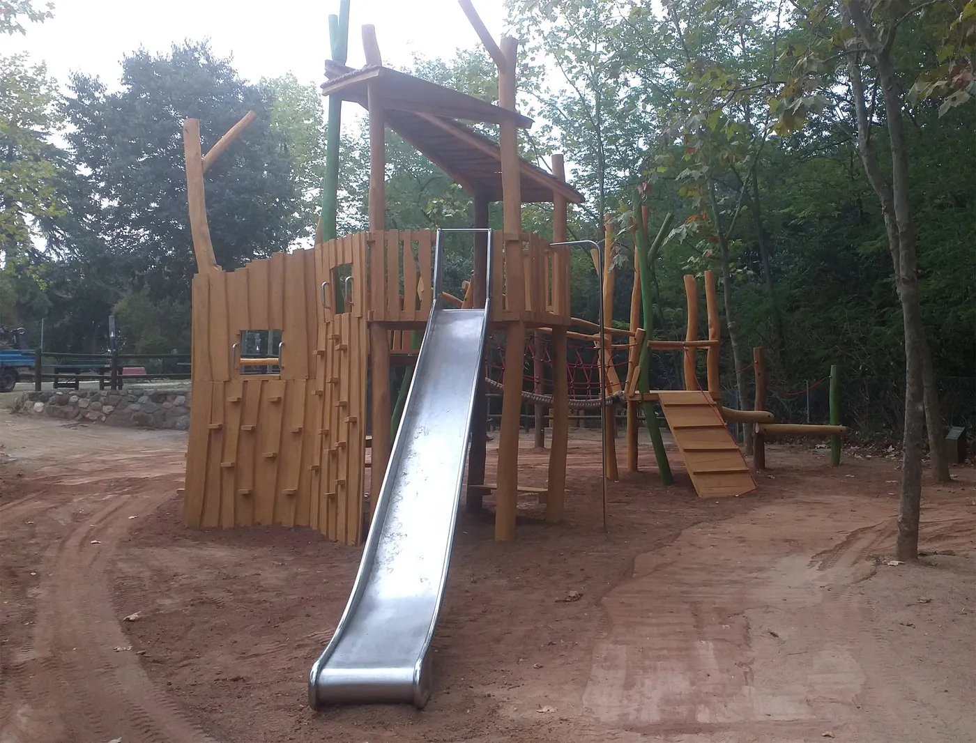 Ja es pot fer ús dels nous jocs del Parc de Can Rius