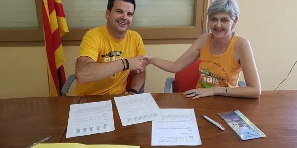 L’Associació Mediambiental la Sínia signa un acord de col•laboració per a la custòdia del territori amb l’Ajuntament de Querol