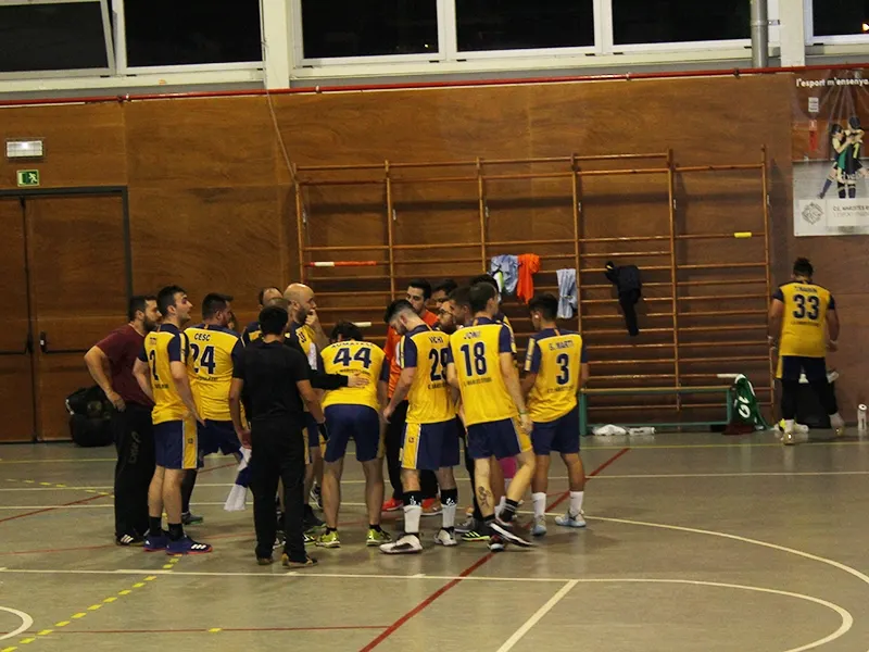 El sènior d'handbol ha estat un dels últims en integrar-se a l'entitat / Arxiu