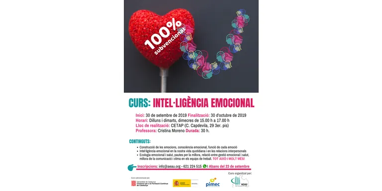 Nou curs de l'AEAU sobre intel·ligència emocional