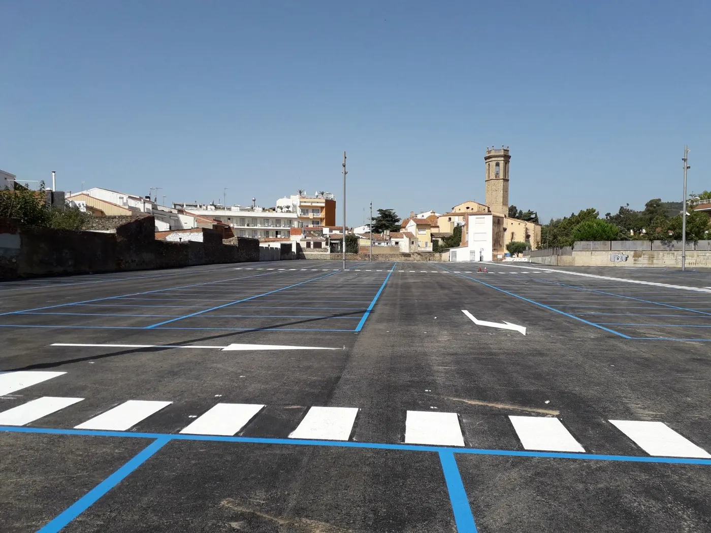 L'empresa municipal Via a Punt, SL estudiarà fer canvis en el funcionament del pàrquing de la «Mina» de Pineda