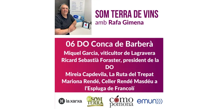 06 Som Terra de Vins - Enoturisme amb Rafa Gimena - DO Conca de Barberà