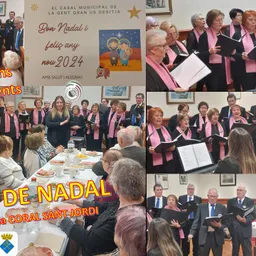 BERENAR DE NADAL amb l'actuació de la CORAL SANT JORDI. - episode art