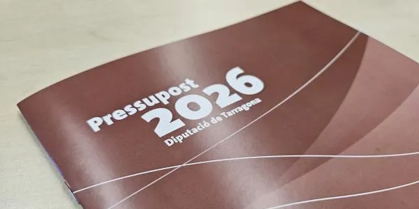 La Diputació de Tarragona comptarà aquest 2026 amb un pressupost de 237,5 milions d'euros, el més alt de la seva història