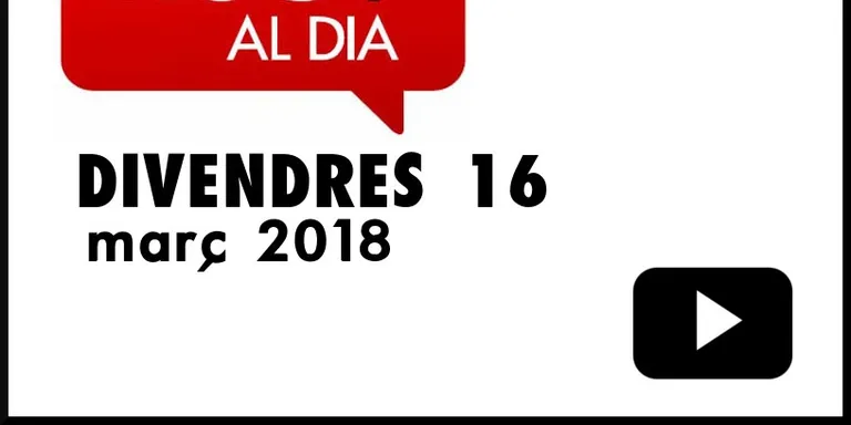 RUBÍ AL DIA divendres 16 MARÇ 2018