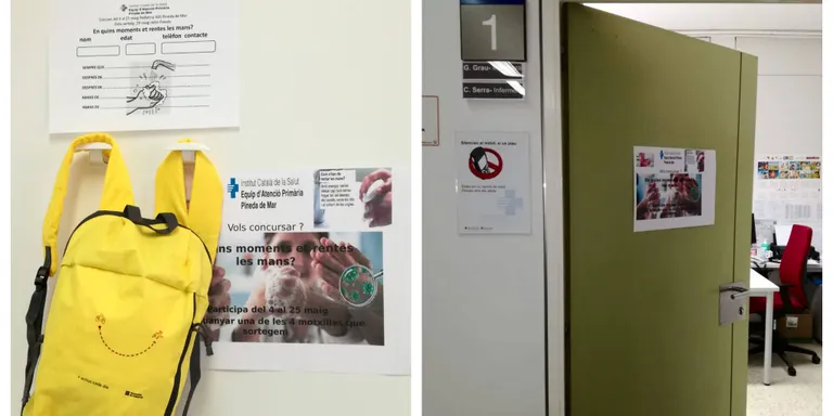 Campanya de pediatria de l'Àrea Bàsica de Salut per fomentar que els infants es rentin les mans