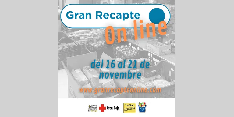 L’Alt Urgell s’afegeix al Gran Recapte d’Aliments, enguany centrat en les donacions en línia