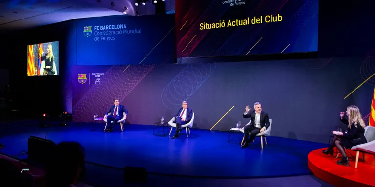 Font, Laporta i Freixa es comprometen amb el Projecte Penyes s.XXI