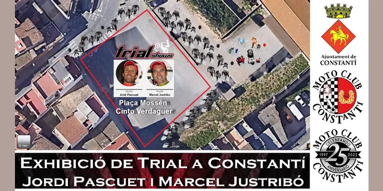 El Moto Club Constantí organitzarà una exhibició de trial amb Jordi Pascuet i Marcel Justribó