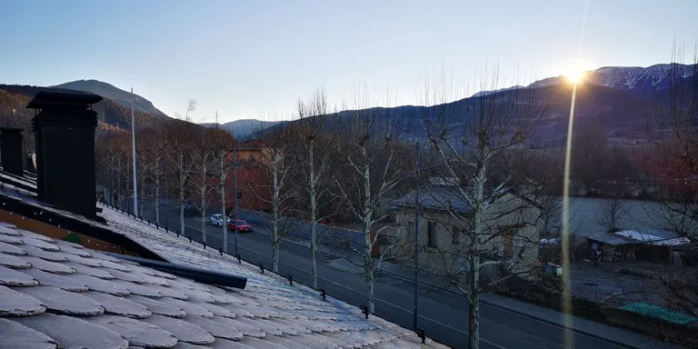 Mínima de -7,9ºC a la Seu d'Urgell, la segona més baixa d'aquest canvi d'any