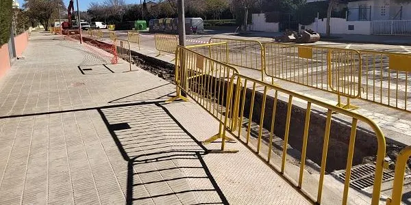 Altafulla inicia les obres de millora de la xarxa pluvial a la Via Augusta