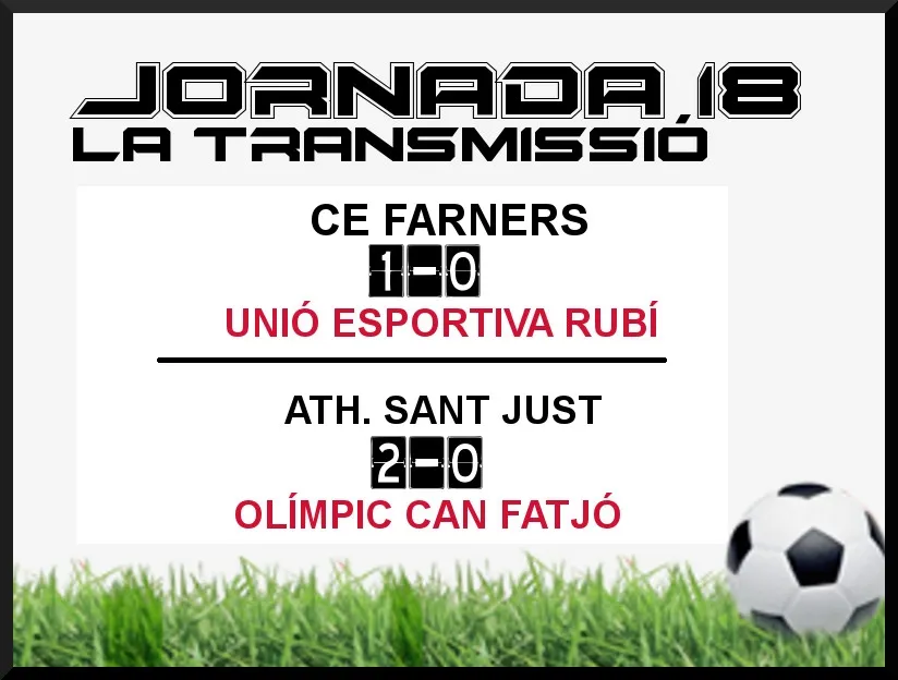 A PEU DE CAMP - JORNADA 18 - UE RUBÍ & OLÍMPIC CAN FATJÓ