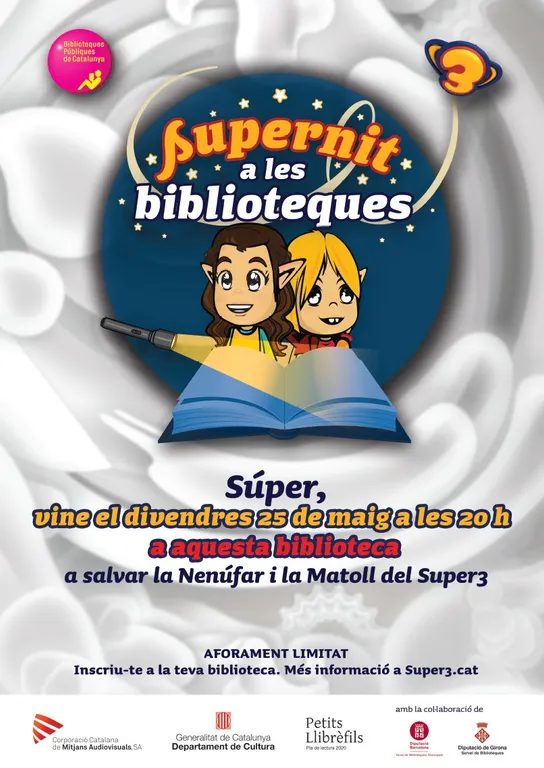 La Biblioteca Sant Agustí se suma a la 'Supernit' del Club Súper 3