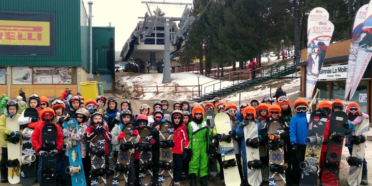 Èxit a l'Alt Urgell de l'activitat extraescolar d'iniciació al freestyle