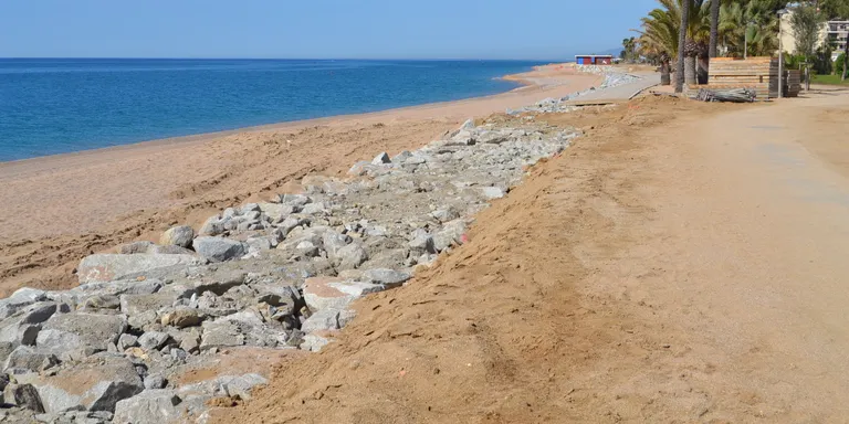 El passeig Marítim de Pineda es podrà obrir al juny a vianants, bicicletes i banyistes
