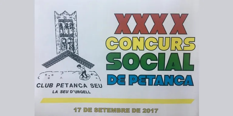 El Concurs Social de Petanca de la Seu arriba a la 40a edició