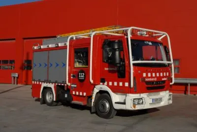 Extingit un incendi de matinada a un edifci de Valls 