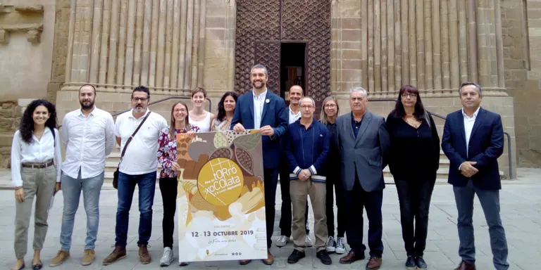 Els xefs Marc Ribas i Jordi Cruz, presents a la XXXI Fira del Torró, que amplia fins a 6 el nombre de torronaires locals
